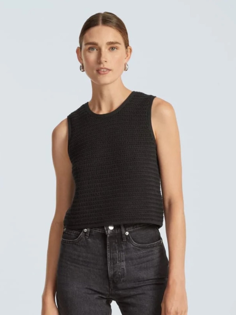 Everlane Crocket Knit Cami - L